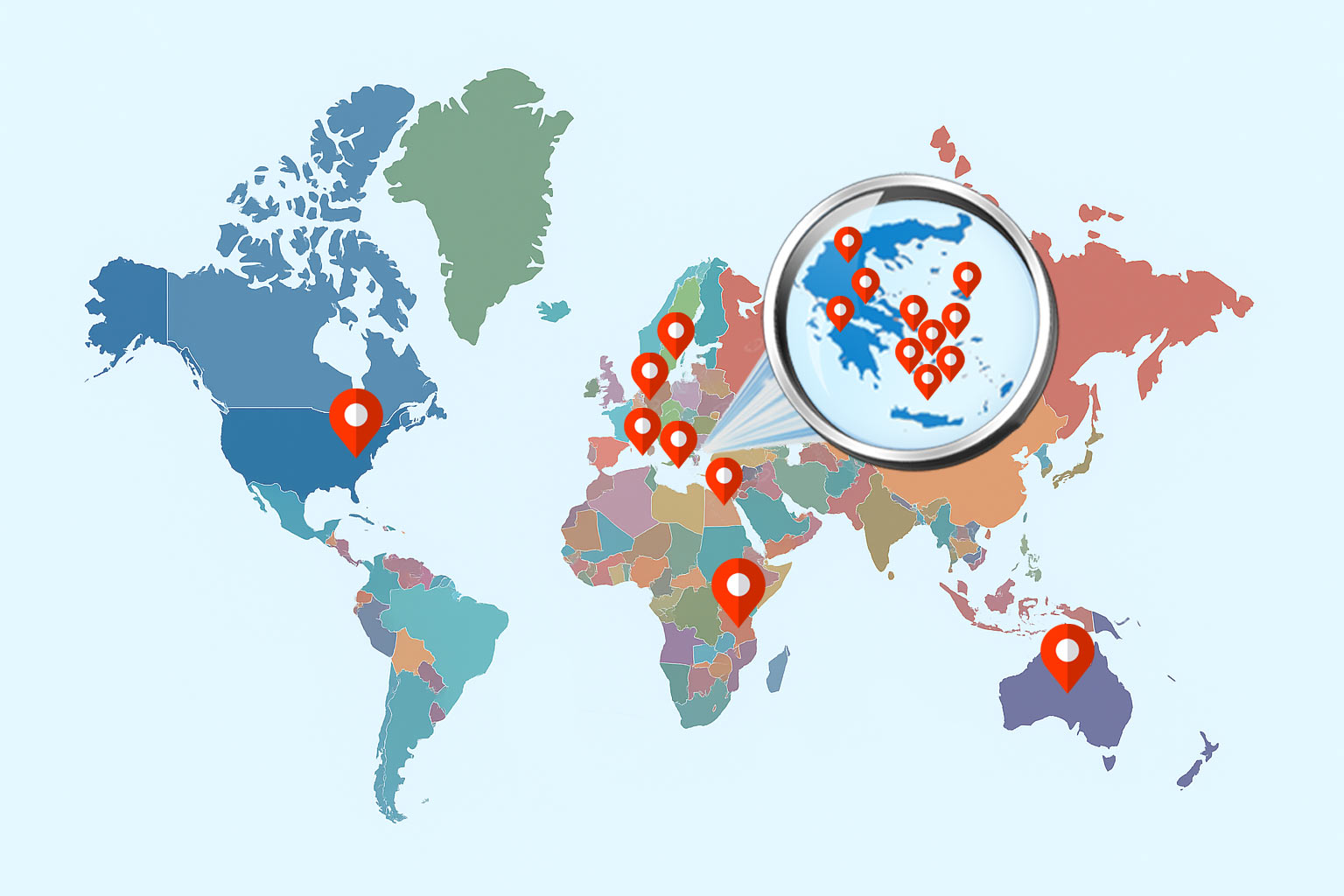 Supporters Map